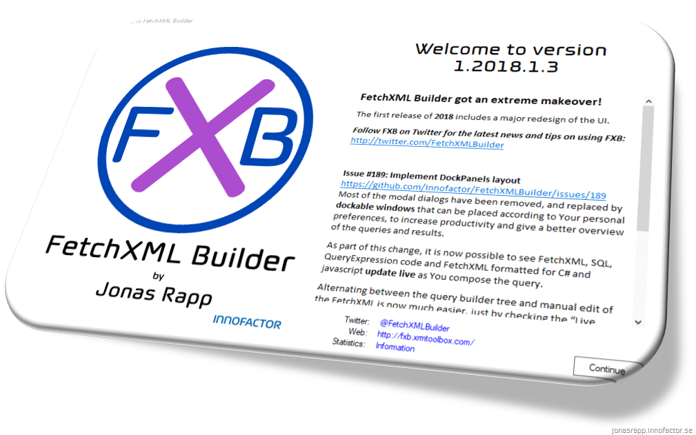 Fetchxml builder for microsoft dynamics 365 crm got an extreme makeover